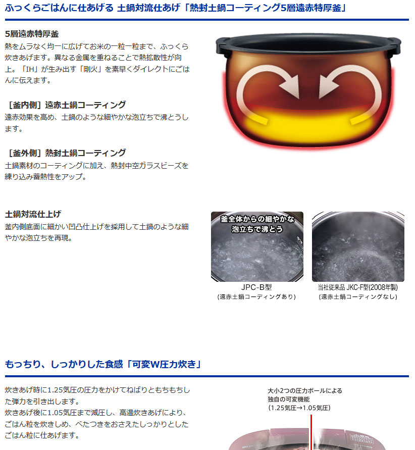 TIGER/虎牌 JPC系列售后维修